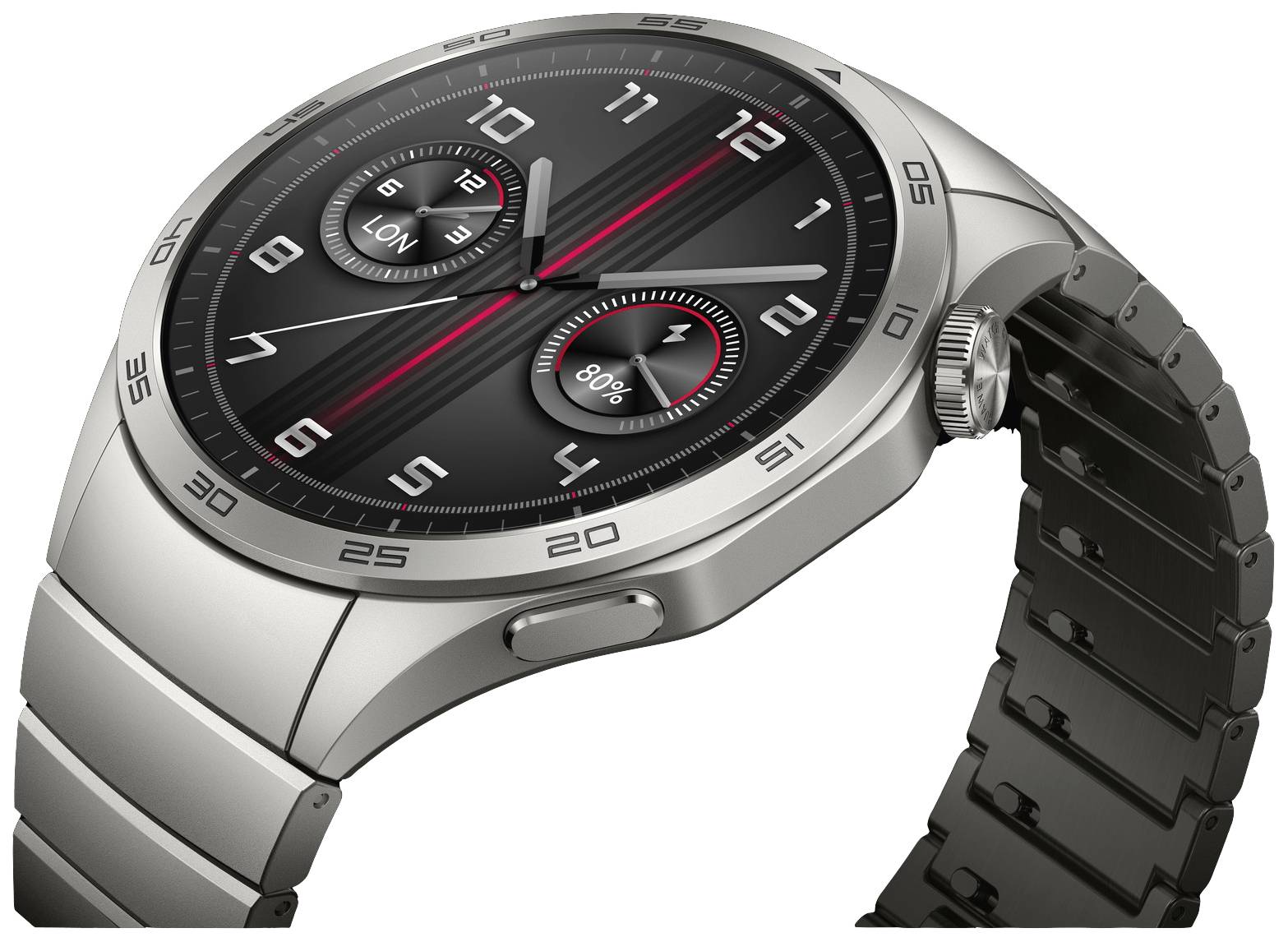 HUAWEI Watch GT4 Smartwatch 46 mm Uni Edelstahl – Conrad