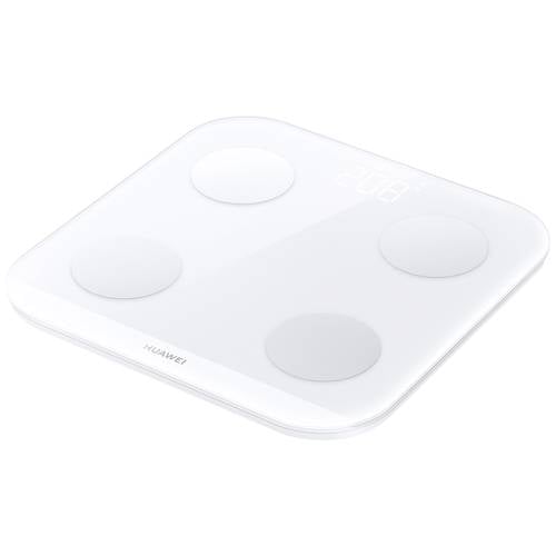 HUAWEI Scale 3 (Dobby-B19) Personenwaage digital Wägebereich (max.)=150 kg Weiß Mit Bluetooth