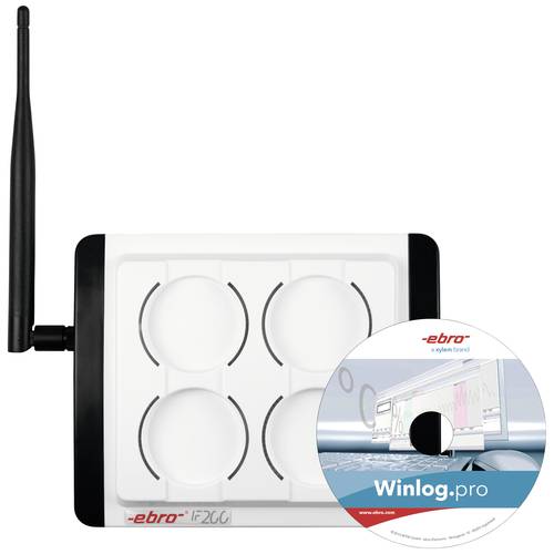 ebro 1250-6200-DakkS Temperatur-Datenlogger kalibriert (DAkkS-akkreditiertes Labor) Messgröße Temperatur -40 bis +140 °C