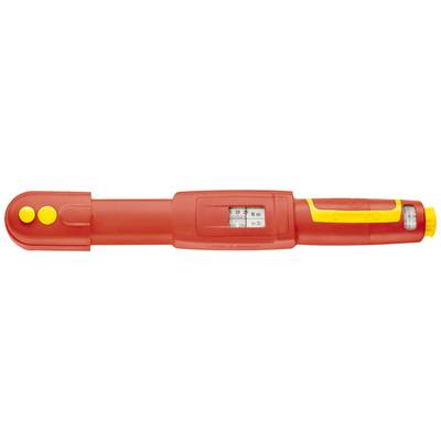 Ein roter Injektionsstift mit gelben Knöpfen und einer Skala, die Dosierung anzeigt. Modellname ist auf dem Gehäuse erkennbar.