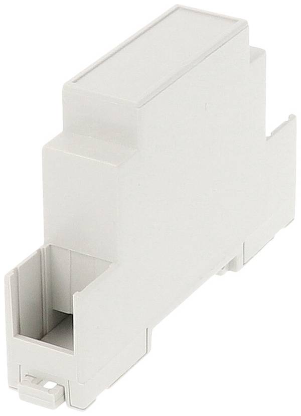 Hammond Electronics 1597DIN1MC53 Hutschienen-Gehäuse geschlossen 90 x 58 x 18 PPO Lichtgrau 1 St.