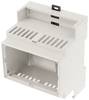 Hammond Electronics 1597DIN4M53V Hutschienen-Gehäuse offen 90 x 58 x 71 PPO Lichtgrau 1 St.