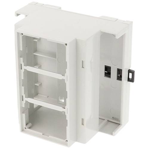 Hammond Electronics 1597DIN5MH53 Hutschienen-Gehäuse offen 90 x 58 x 88 PPO Lichtgrau 1 St.