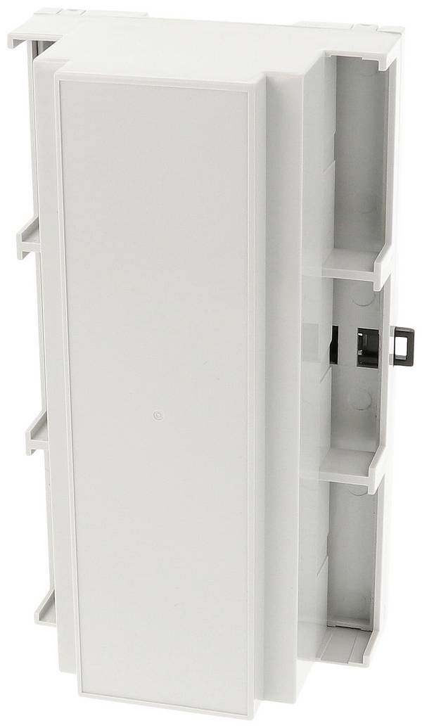 Hammond Electronics 1597DIN9MDC53 Hutschienen-Gehäuse geschlossen 90 x 58 x 160 PPO Lichtgrau 1 St.