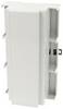 Hammond Electronics 1597DIN9MDC53 Hutschienen-Gehäuse geschlossen 90 x 58 x 160 PPO Lichtgrau 1 St.