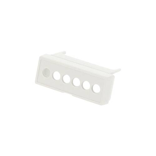 Hammond Electronics 1597D2MTC6 Klemmenabdeckung ABS-PC Grau (L x B x H) 35 x 20 x 14 mm 1 St.