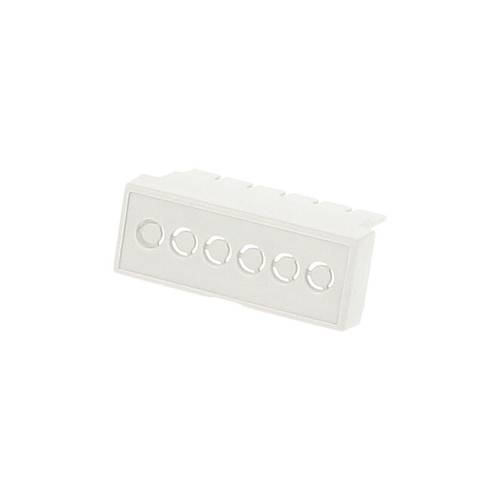 Hammond Electronics 1597D2MTCKO Klemmenabdeckung ABS-PC Grau (L x B x H) 35 x 20 x 14 mm 1 St.