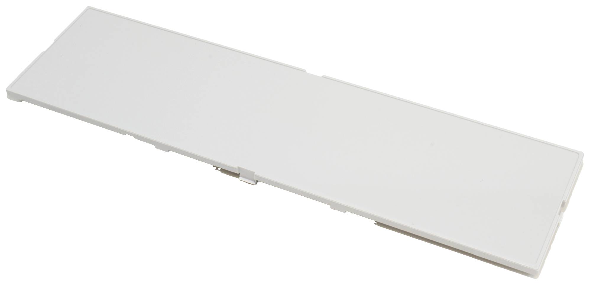 Hammond Electronics 1597D9MPRH Abdeckung ABS-PC Grau (L x B x H) 155 x 3 x 42 mm 1 St.