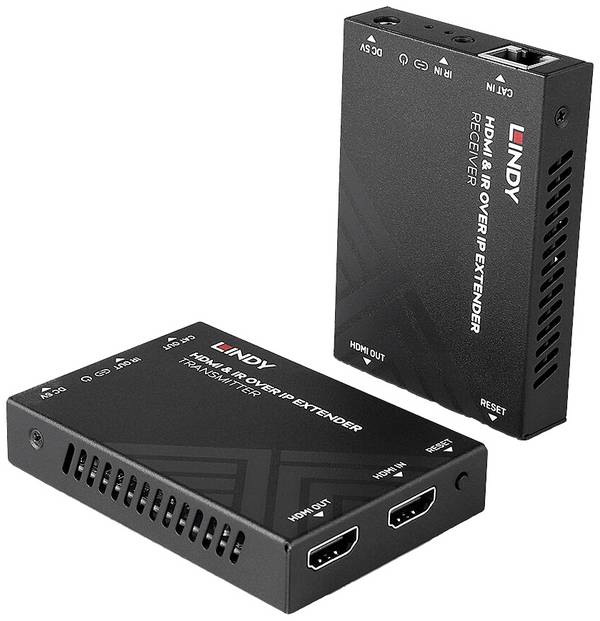 LINDY HDMI & IR über IP Extender HDMI® HDMI Extender  150 m