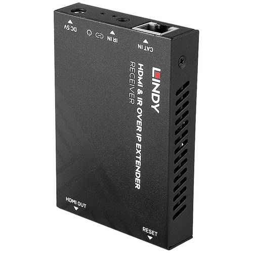 Thumbnail - LINDY HDMI & IR über IP Receiver RJ45, Infrarot HDMI Empfänger 150 m