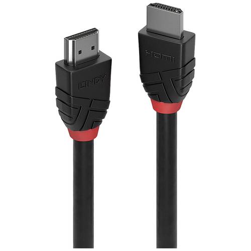 LINDY HDMI Anschlusskabel HDMI-A Stecker, HDMI-A Stecker 10.00 m Schwarz 36468 4K UHD HDMI-Kabel