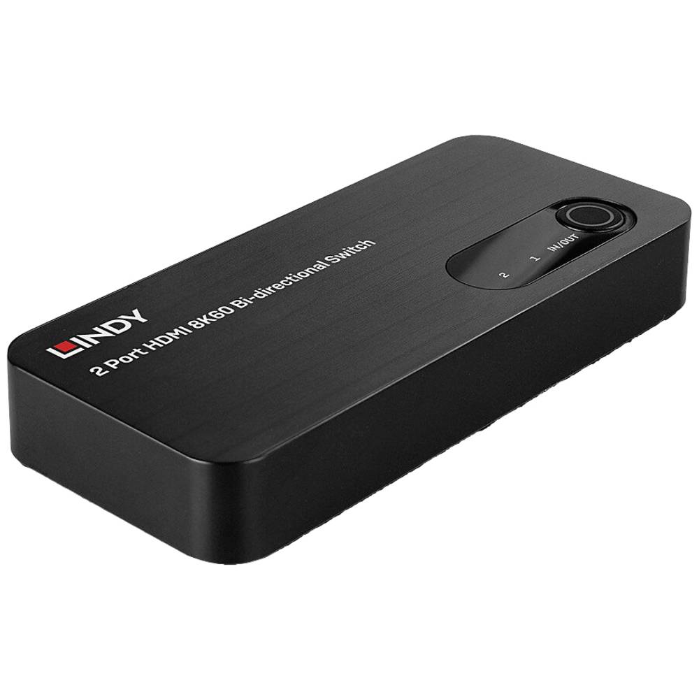 LINDY 38339 HDMI-switch Bidirectioneel bruikbaar 7680 x 4320 Pixel