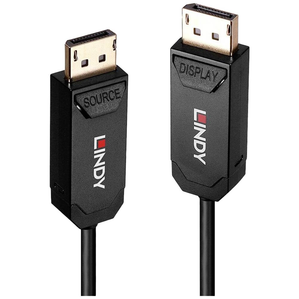 LINDY DisplayPort Aansluitkabel DisplayPort stekker 10.00 m Zwart 38520 DisplayPort-kabel