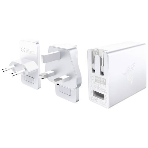 Thumbnail - RAZER USB-C 130W GaN Charger Mercury USB Ladegerät 130 W PPS Weiß GaN