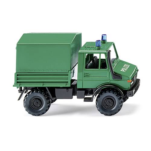 Thumbnail - Wiking 037404 H0 LKW Modell Mercedes Benz Unimog U 1700 Polizei