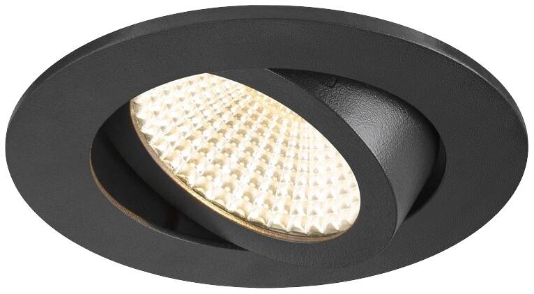 SLV 1007426 NEW TRIA 68 LED-Einbauleuchte LED 11 W Schwarz