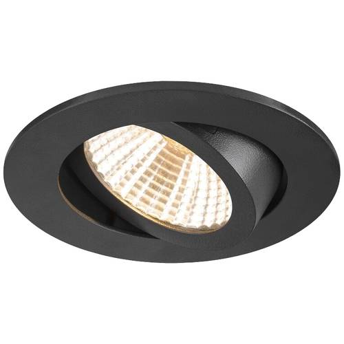 SLV 1007386 NEW TRIA 68 LED-Einbauleuchte LED 8.3 W Schwarz