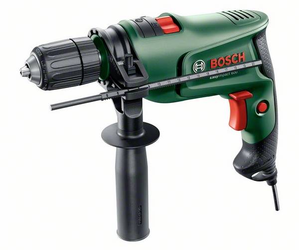Bosch Home and Garden EasyImpact 600  -Schlagbohrmaschine 600 W inkl. Koffer