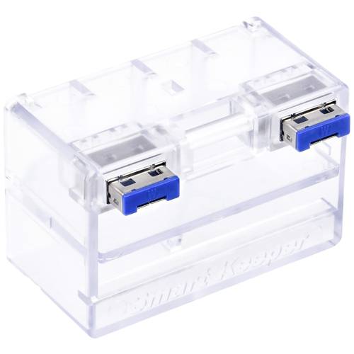 Thumbnail - Smartkeeper Netzwerk-Modul Schloss CSK-NM10/P8 1 St. Transparent ohne Schlüssel CSK-NM10/P8