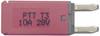 PARTS PTT Circuit Breaker Mini, type 3. Manual Reset, 10A C001-102-0063 Kfz Standard Flachsicherung 10 A Rot 1 St.