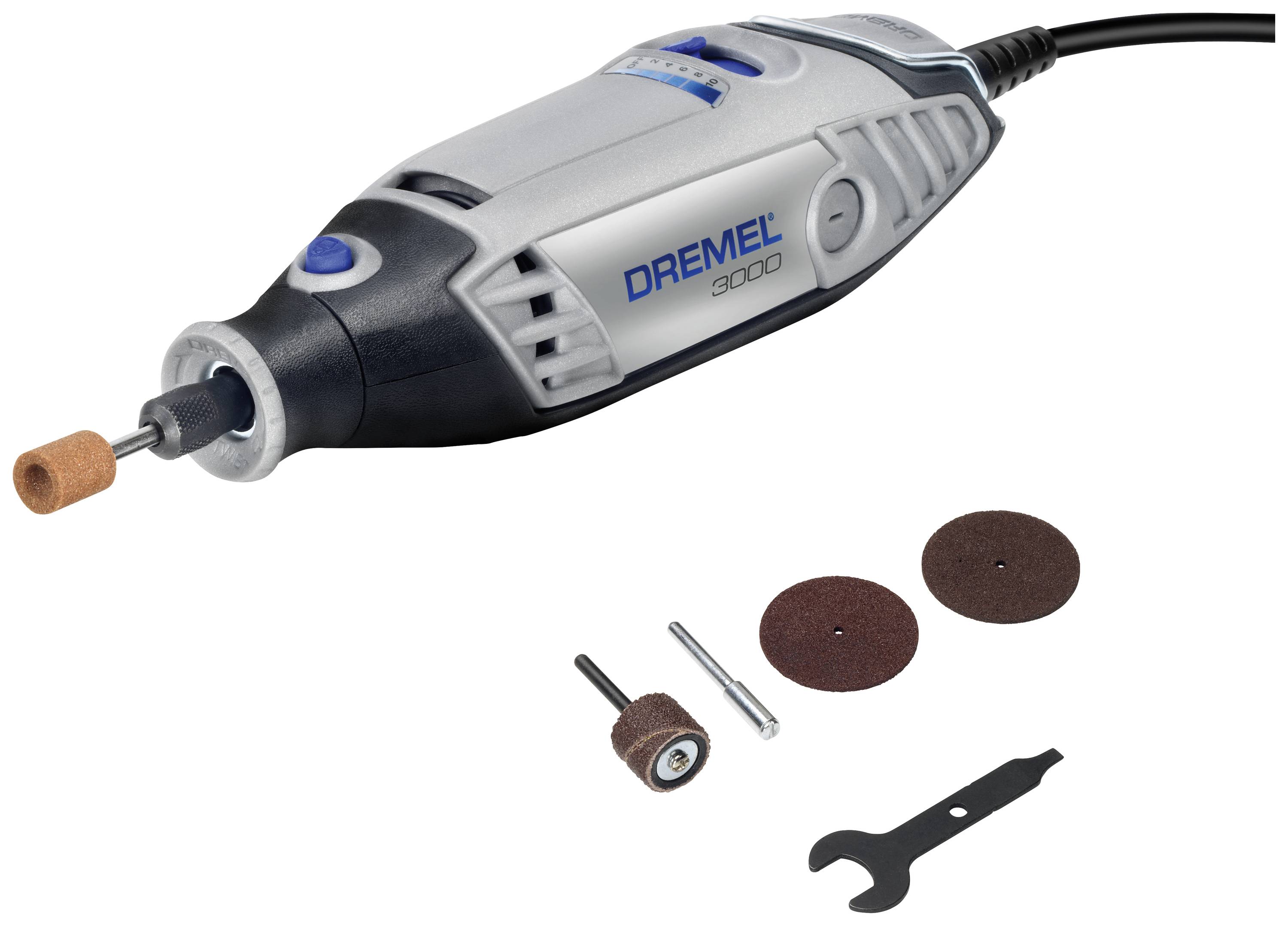 Dremel 3000-5 F.013.300.0JU.920 Multifunktionswerkzeug B-Ware (beschädigte / fehlende Verpackung) mit Zubehör 5teilig 13-1