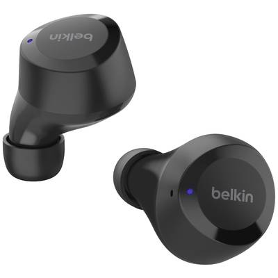 Belkin SoundForm Bolt   In Ear Headset Bluetooth®  Schwarz  Headset, Ladecase, Schweißresistent