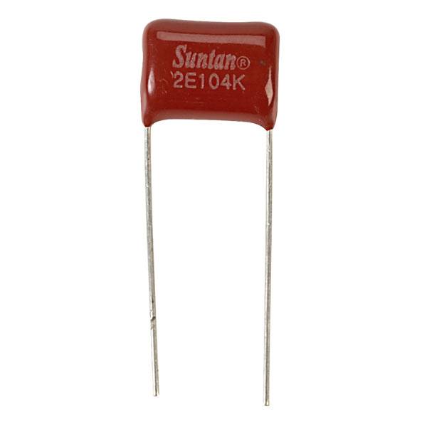Suntan TS02002E104KSB0D0R 0.1uf 250V 10% Metal. Poly Capacitor