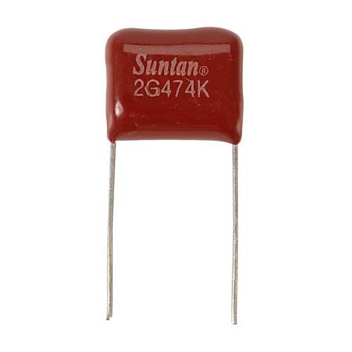 Thumbnail - Suntan TS02002G474KSB0E0R 1 St. Folienkondensator 470 nF 400 V 10 % 15 mm (L x B) 10 mm x 19 mm