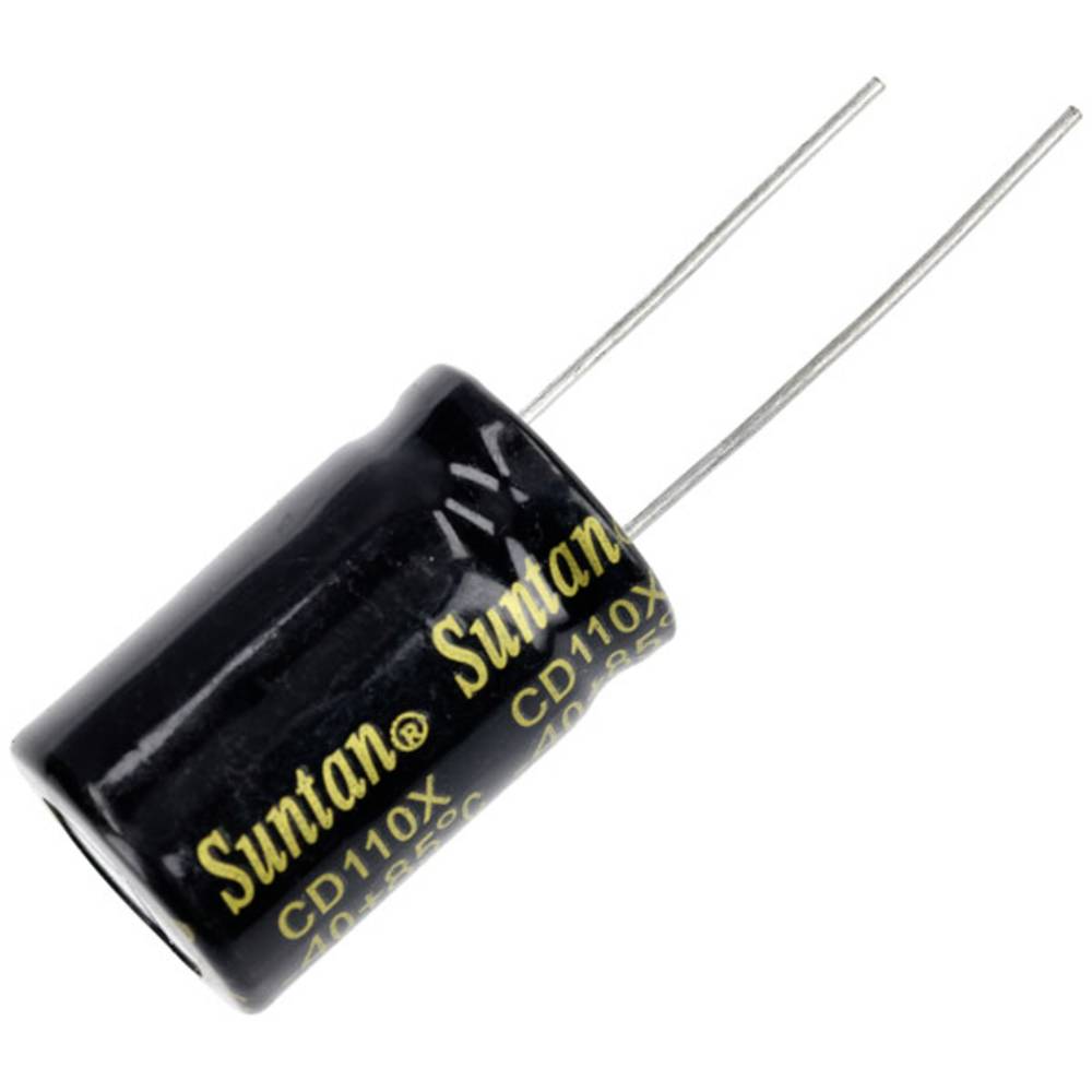 Suntan TS13DE1E472MSB0C0R Elektrolytische condensator 7.5 mm 4700 µF 25 V 20 % (l x b) 25 mm x 16 mm 1 stuk(s)
