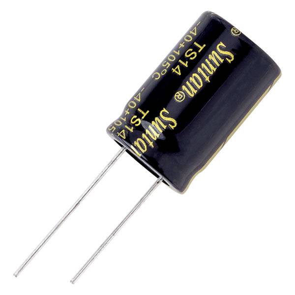 Suntan TS14011E332MSB0C0R 3300µF 20% 25V 105°C 2K hrs Radial Alum ...