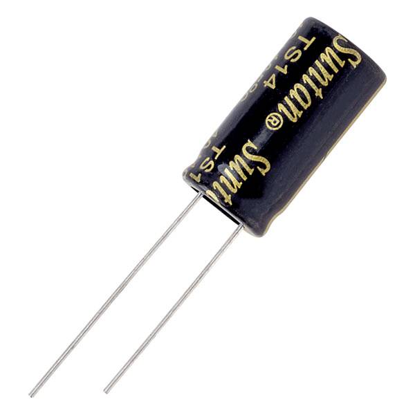 Suntan TS14011C222MSB0B0R 2200µF 20% 16V 105°C 2K hrs Radial Alum ...