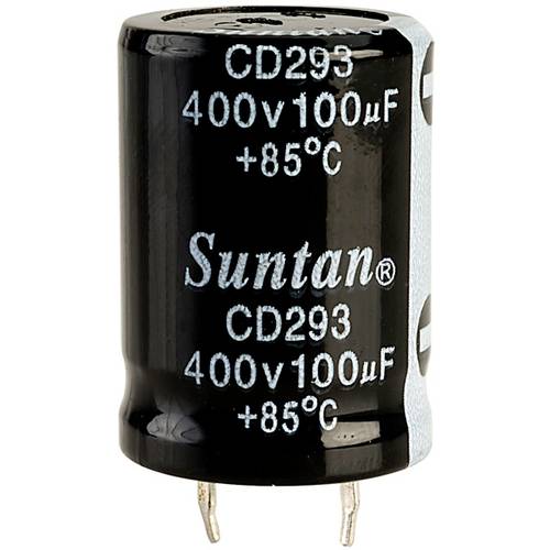 Suntan TS13DP2G101MSB0D0R Elektrolyt-Kondensator 10 mm 100 µF 400 V 20 % (Ø x H) 22 mm x 30 mm 1 St.