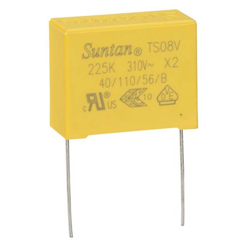 Suntan TS08V0A9225KAB0I0R 1 St. Folienkondensator 2.2 µF 310 V 10 % 27 mm (L x B) 23 mm x 32 mm