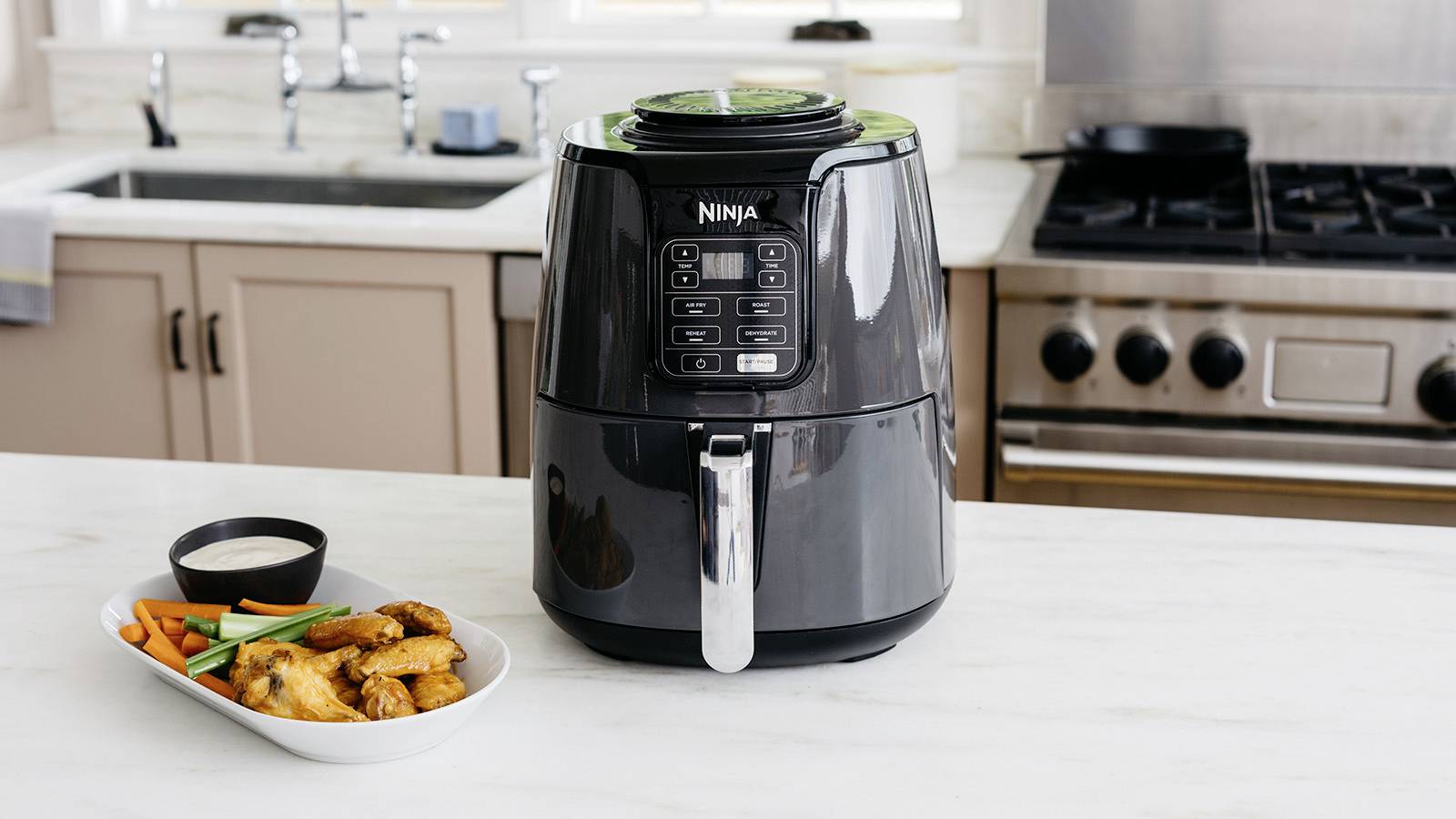 Ninja AF100EU Heißluft-Fritteuse 3.8 l 1500 W Schwarz-4