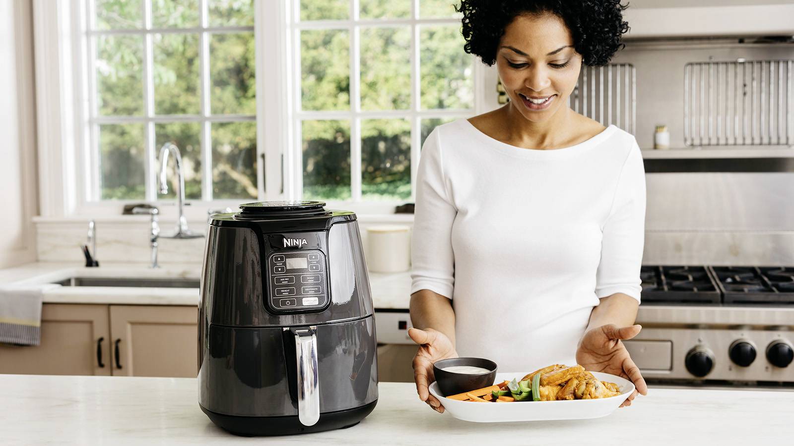 Ninja AF100EU Heißluft-Fritteuse 3.8 l 1500 W Schwarz-5