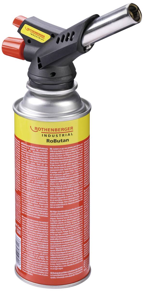 Rothenberger Industrial 1000004120 Gasbrenner  3.5 h inkl. Gasflasche 1 St.