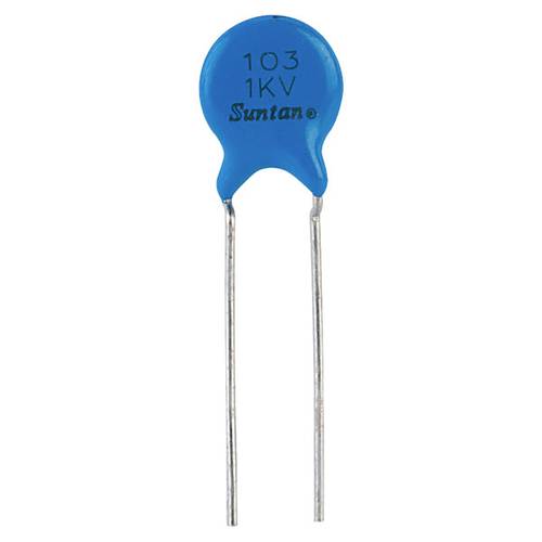 Suntan TS16003A103ZSAFB0R Keramik-Kondensator 10.000 pF 1000 V 0.8 % (L x B) 3.5 mm x 9.5 mm 1 St.
