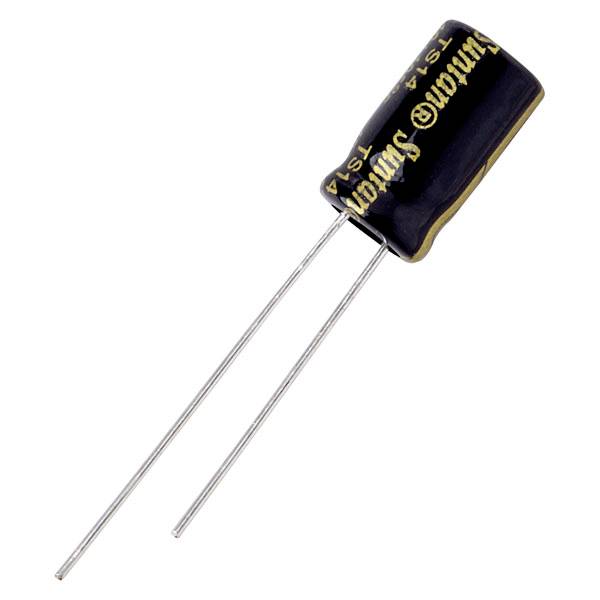 Suntan TS14012A100MSB0A0R Elektrolytische condensator 2.5 mm 10 &micro;F 100 V 20 % (l x b) 12 mm x 6.3 mm 1 stuk(s)