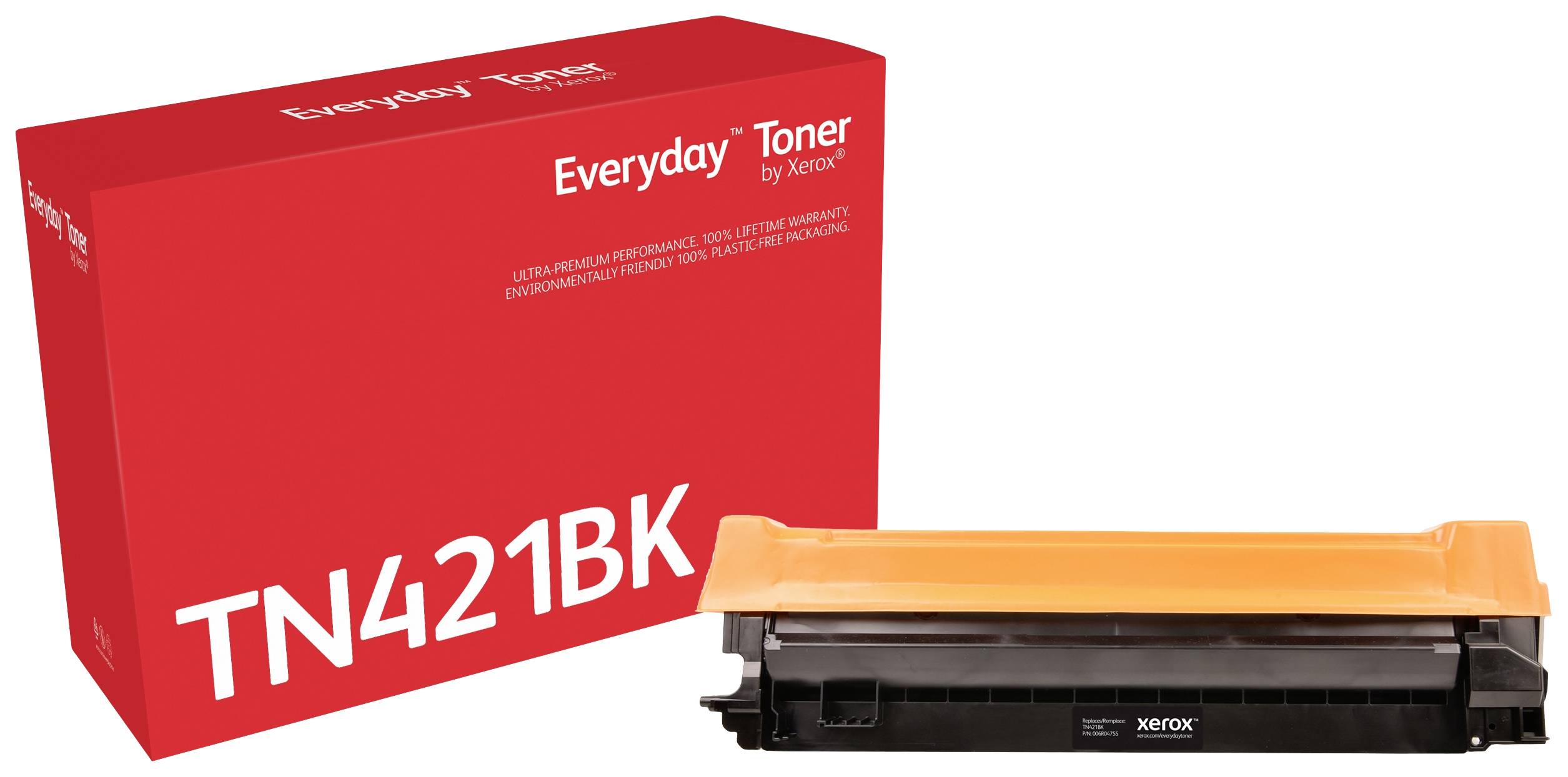 XEROX Everyday Toner in Schwarz Alternative für TN-421BK Standard für Brother DCP-L8410CDW/DCP-L8410