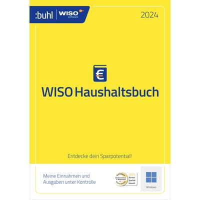 WISO Haushaltsbuch 2024 Vollversion, 1 Lizenz Windows Finanz-Software