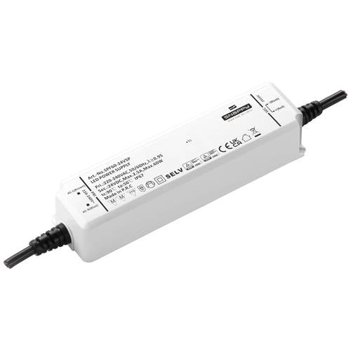 Dehner Elektronik SPF 60-24VSP LED-Trafo, LED-Treiber Konstantspannung 60 W 2.5 A 24 V Möbelzulassung, Überlastschutz, Ü...