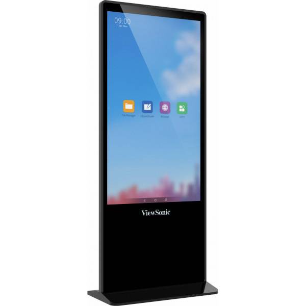 Viewsonic EP5542T Digital Signage Display EEK: F (A - G) 139.7 cm (55 Zoll) 3840 x 2160 Pixel  Touchscreen, Mediaplayer integriert, Lautsprecher integriert, Kiosk-Modus, Interner Speicher