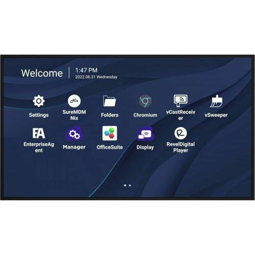 Thumbnail - Viewsonic CDE9830 Digital Signage Display EEK: G (A - G) 248.9 cm (98 Zoll) 3840 x 2160 Pixel 24/7 Portrait Modus, Flick...
