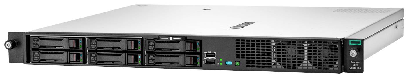 HPE ProLiant DL20 Gen10 Plus High Performance - Server - Rack-Montage - 1U - 1-Weg - 1 x Xeon E-2336 / 2.9 GHz - RAM 16-1