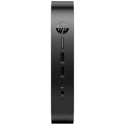 'Schwarze HP-Dockingstation' mit mehreren USB-Anschlüssen und HP-Logo oben.