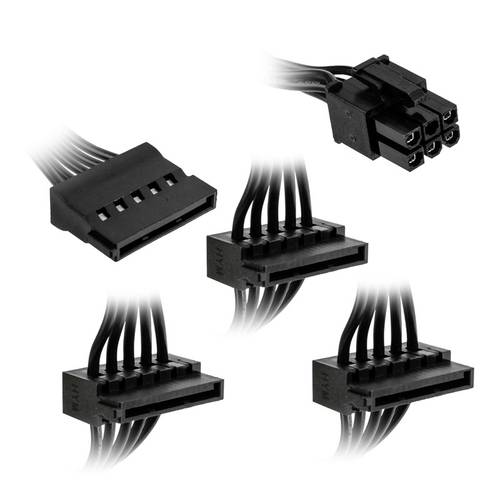 Kolink KL-CBR-SAT Strom Anschlusskabel Schwarz