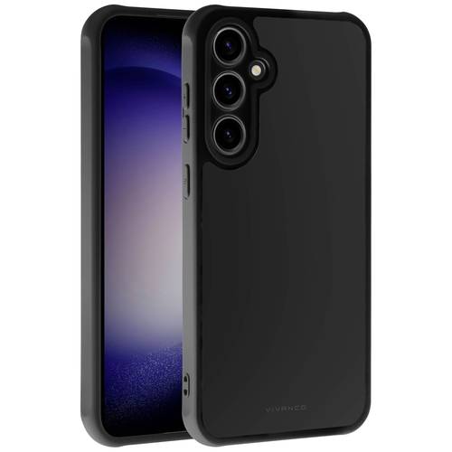 Thumbnail - Vivanco FRSTCVVSGS23FEBK Backcover Samsung Galaxy S23 FE Transparent, Schwarz Induktives Laden 63968