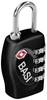 Basi 6100-0630 Kofferschloss 31.3 mm TSA Schwarz Zahlenschloss