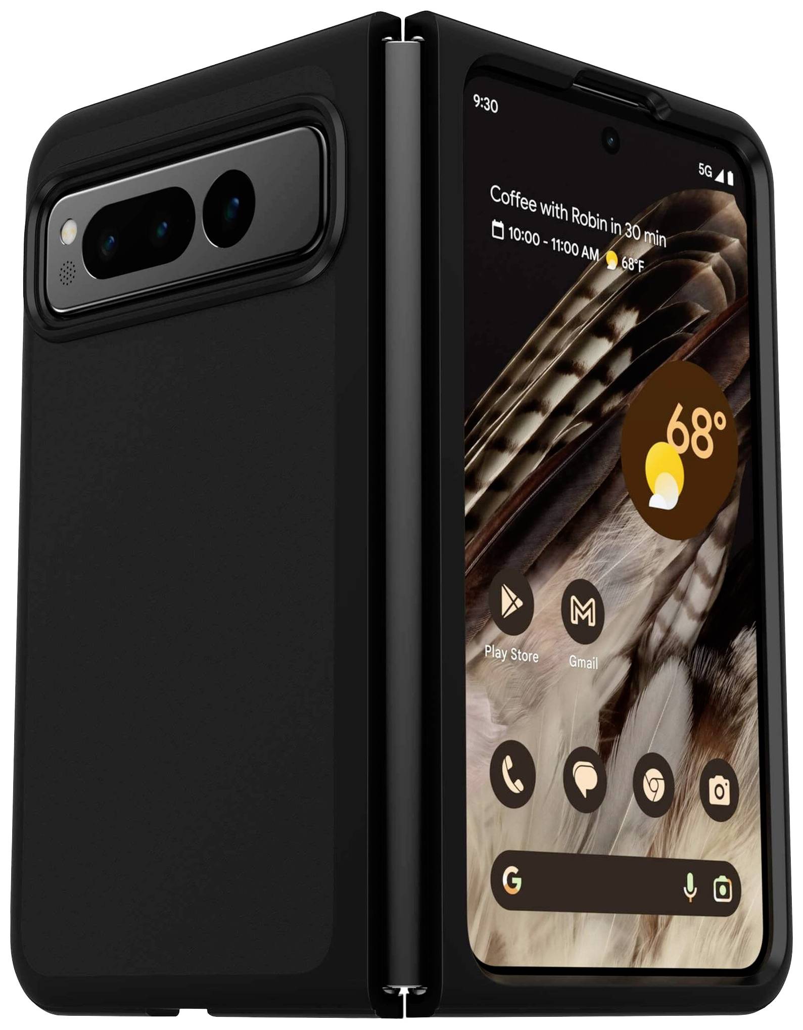 OTTER PRODUCTS OtterBox Thin Flex Hülle für Google Pixel Fold schwarz Stecken Sie Ihr neues faltbare