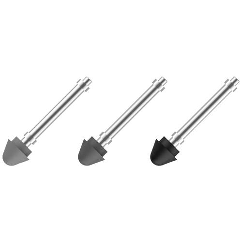 Adonit ADNP2RT Ersatzspitzen Schwarz, Dunkelgrau, Hellgrau